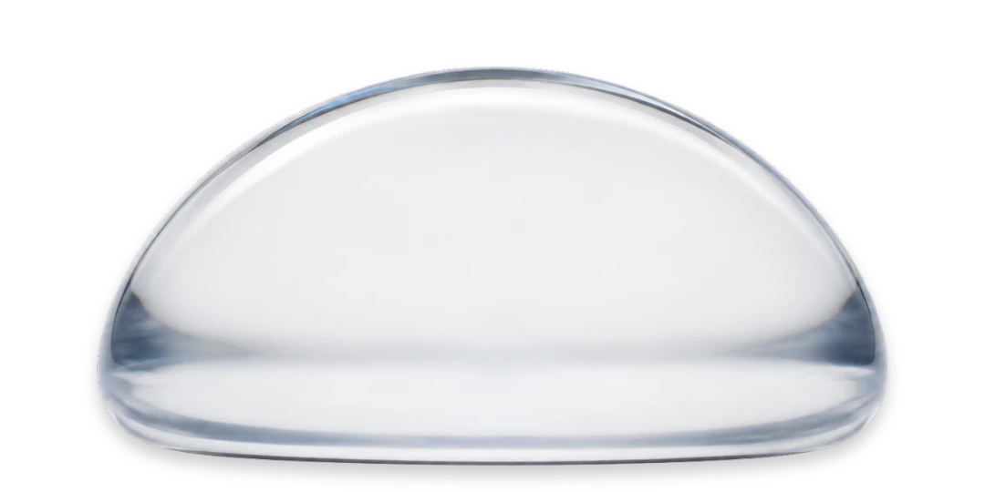 Prótese de silicone perfil alto