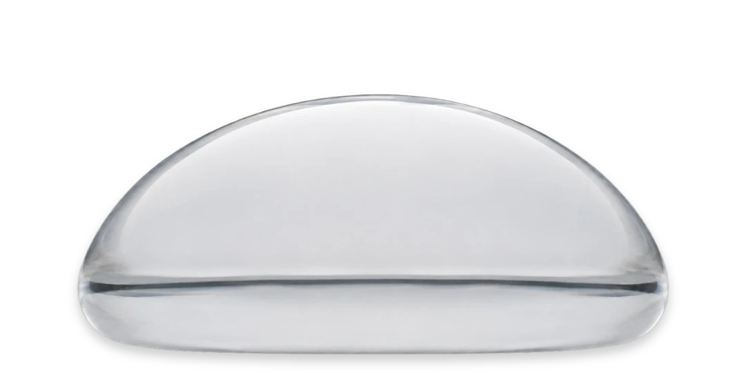 Prótese de silicone perfil moderado