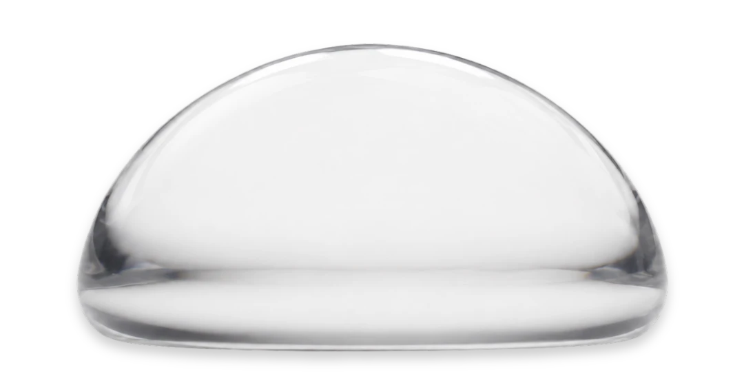 Prótese de silicone perfil super alto